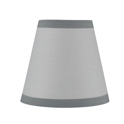 4.5'' H Cotton Empire Candelabra Shade