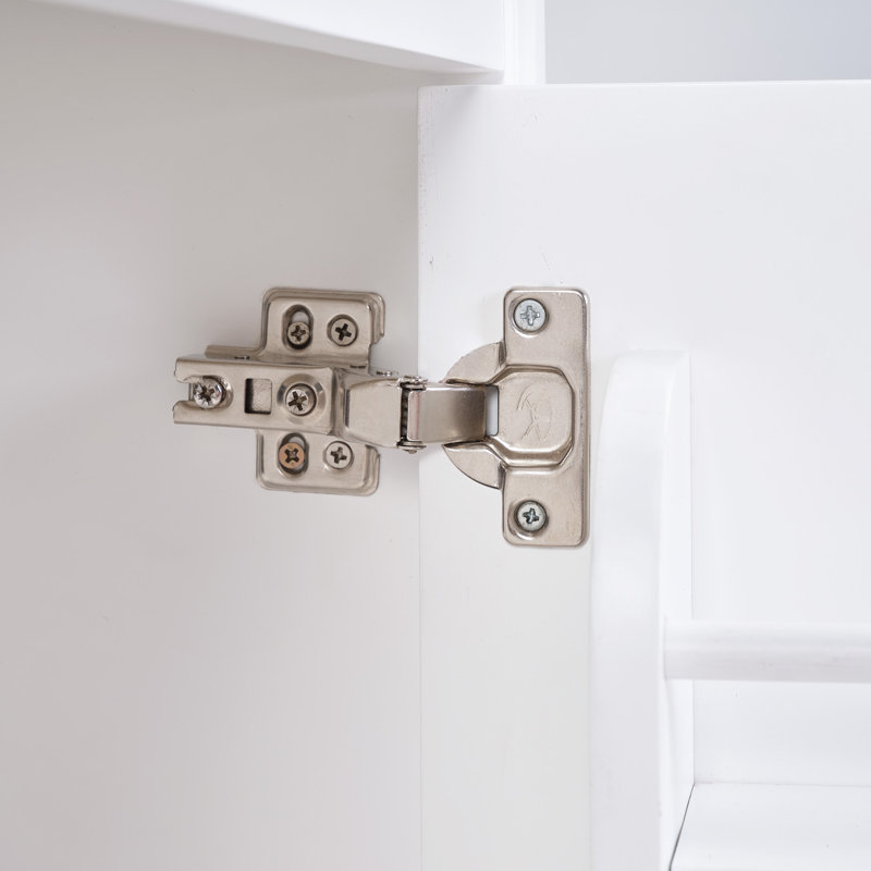 Armoire de rangement de salle de bain moderne 20 "avec glissières à fermeture en douceur cachées