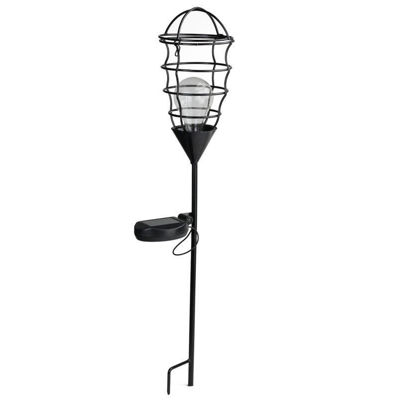 Solar Powered Integrated LED Metal Pathway Light