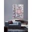 "1 hibou rose" par Reesa Qualia, reproduction sur toile tendue-20054297