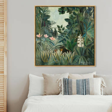 The Equatorial Jungle by Rousseau - Painting on Canvas