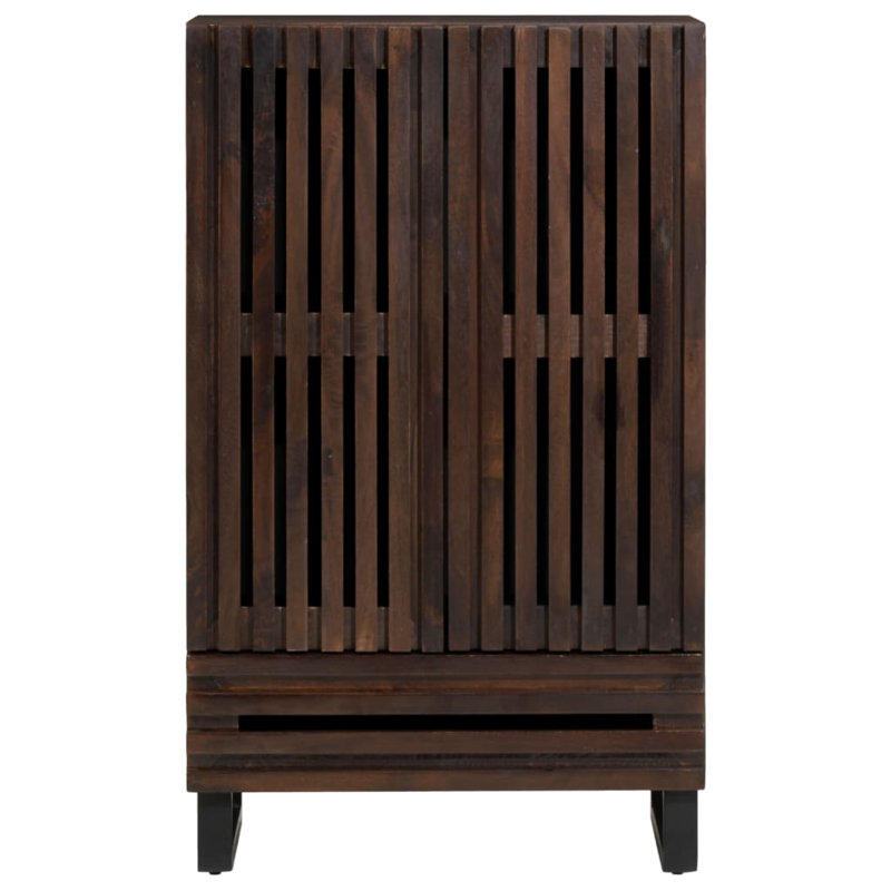 2 - Door Standard Accent Cabinet, Dark brown