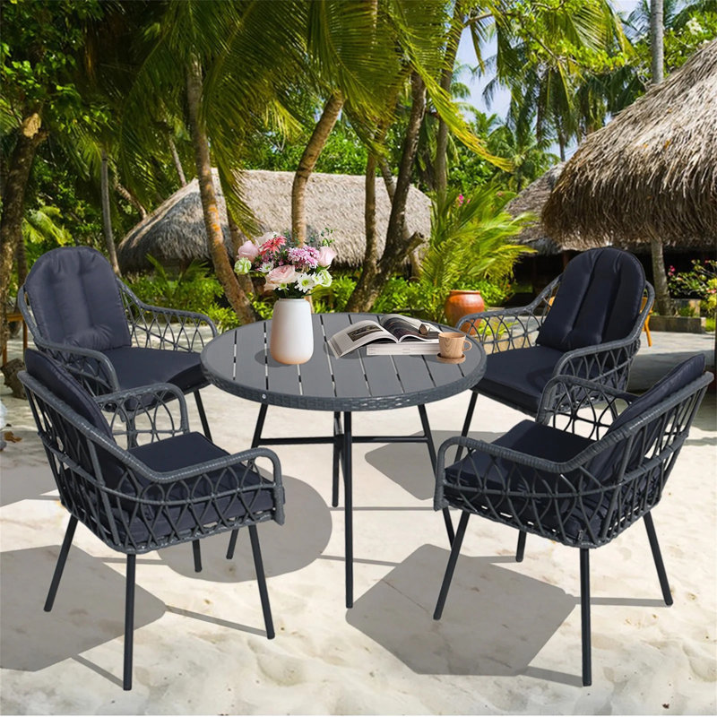 Outdoor Patio Round Dining Table