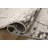 Moroccan Machine Made Power Loom Polyester Area Rug in Gray/Charcoal-78565387