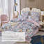  Ensemble de housse de couette 100% coton 800TC 800TC, 3 pièces, ensemble de literie Shabby Chic à motif de fleurs de jardin, motif botanique esthétique pour chambre d'amis-101674882-130896927