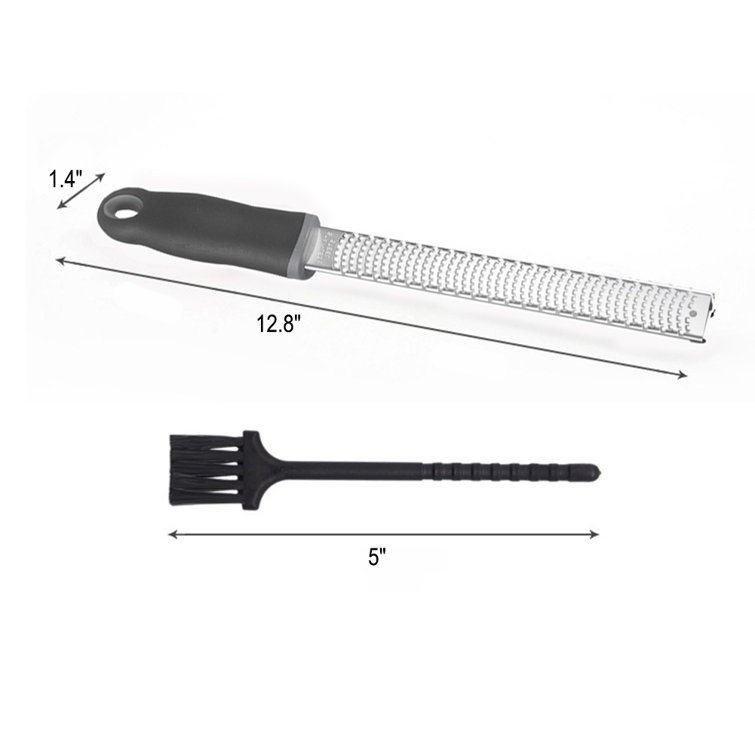 Lemon Zester & Cheese Grater, The First V Manual Heavy Duty