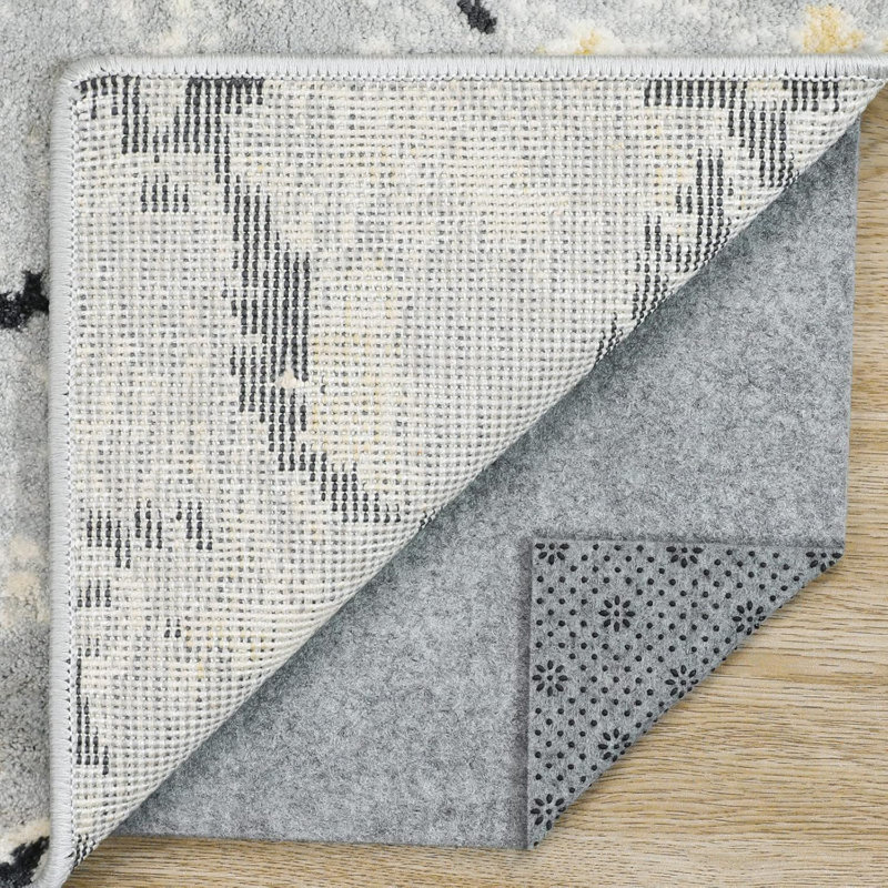 Tapis antidérapant antidérapant pour tapis de 5 pi x 8 pi et 1/4 po d'épaisseur