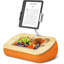 Adjustable Lap Beanbag Tablet  Stand, with Snack Bowl,362° Rotating Cli