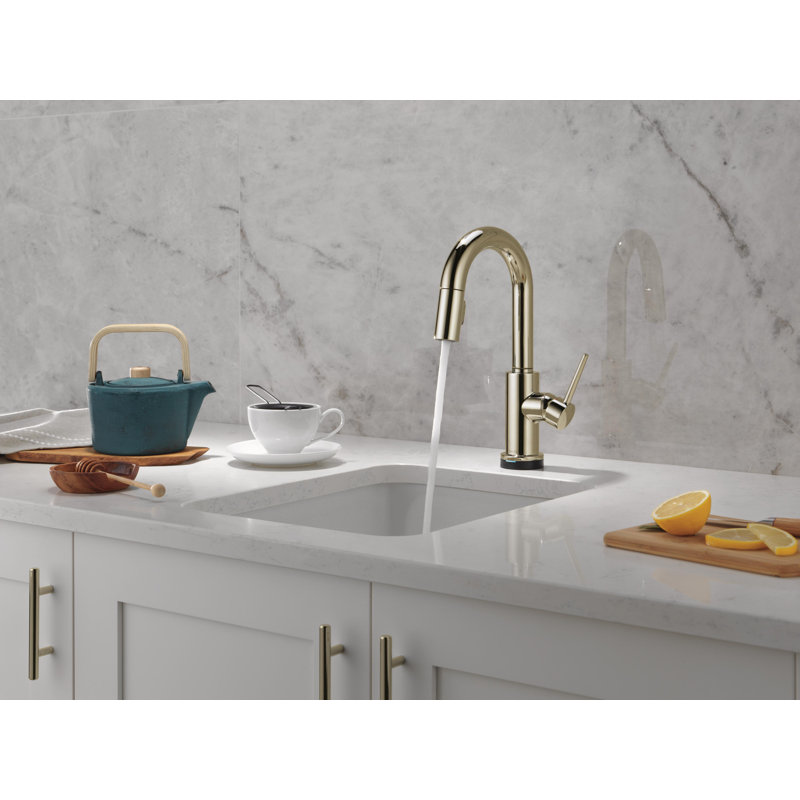 Touch2O Bar / Prep Faucet with Touchless Technology, Polished Nickel