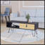 Table basse noire et Macadamia