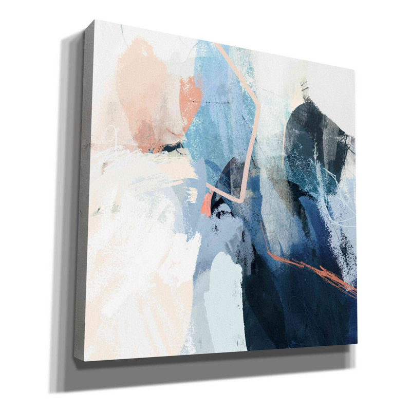 «Luz II» par Victoria Borges, art mural sur toile, H 12 po x l 12 po x P 0,75 po