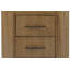 Table de chevet 2 tiroirs