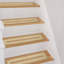 Tapis d'escalier d'intérieur tressé en jute de qualité supérieure - taille 8 po x 28 po-2076256103-2055680179-2076256077