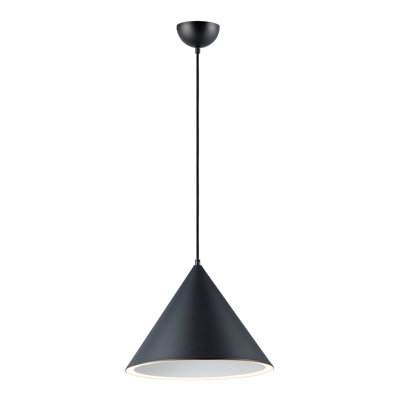 Luminaire suspendu conique 1 lumière Hannigan