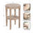 Solid Wood End Table-1005801605