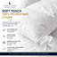 Duck Down Quilted Duvet - Microfibre Cover-1028314315-1028314317