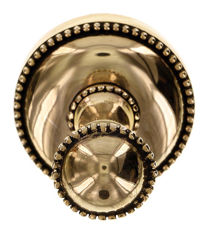 Sanzio Robe Hook, Antique Gold