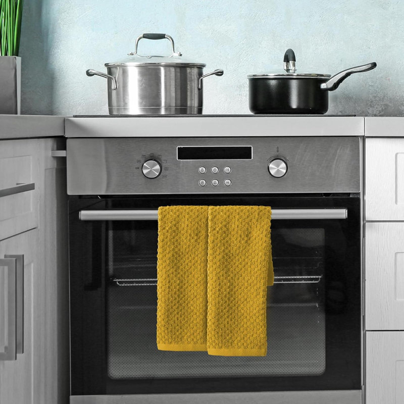 Linge à vaisselle, Jaune