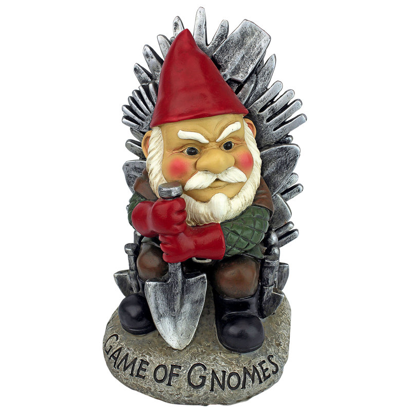 Statue de jardin game of gnomes