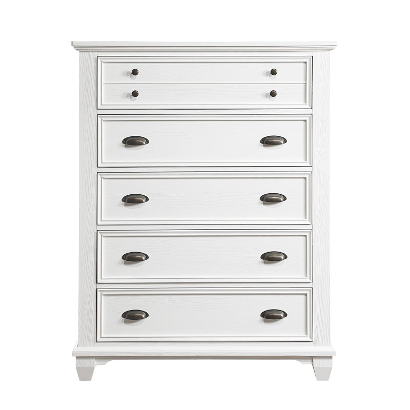 Commode haute à 5 tiroirs Lyni