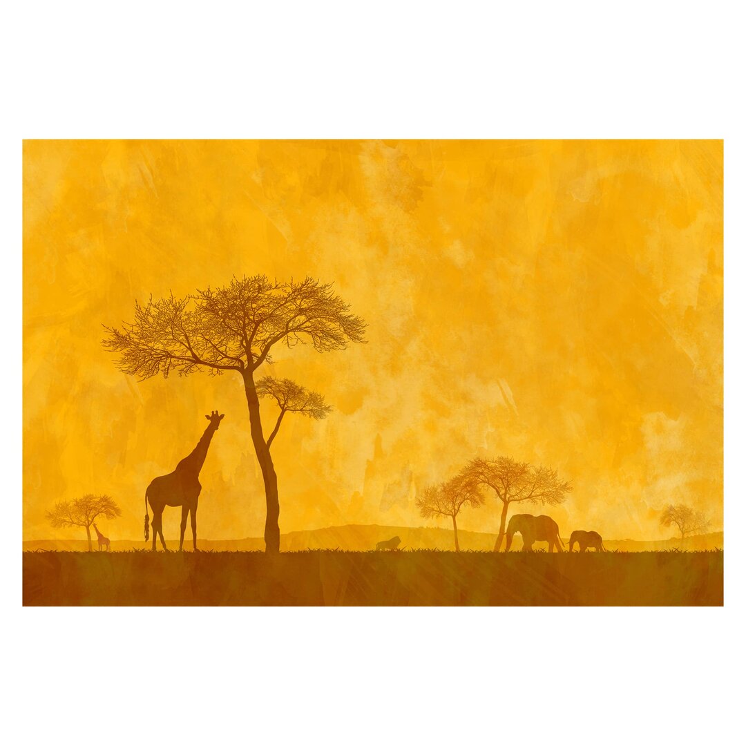 Strukturierte Fototapete Amazing Kenya 2,55 m x 384 cm