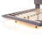 Full Size Upholstered Platform Bed With Sensor Light And 2 Large Backrests, Stylish Platform Bed With 2 Sets Of USB Port And Socket On Each Rear Bed Leg