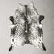 Charlize Hand Curated Cowhide Contemporary Salt Pepper Area Rug