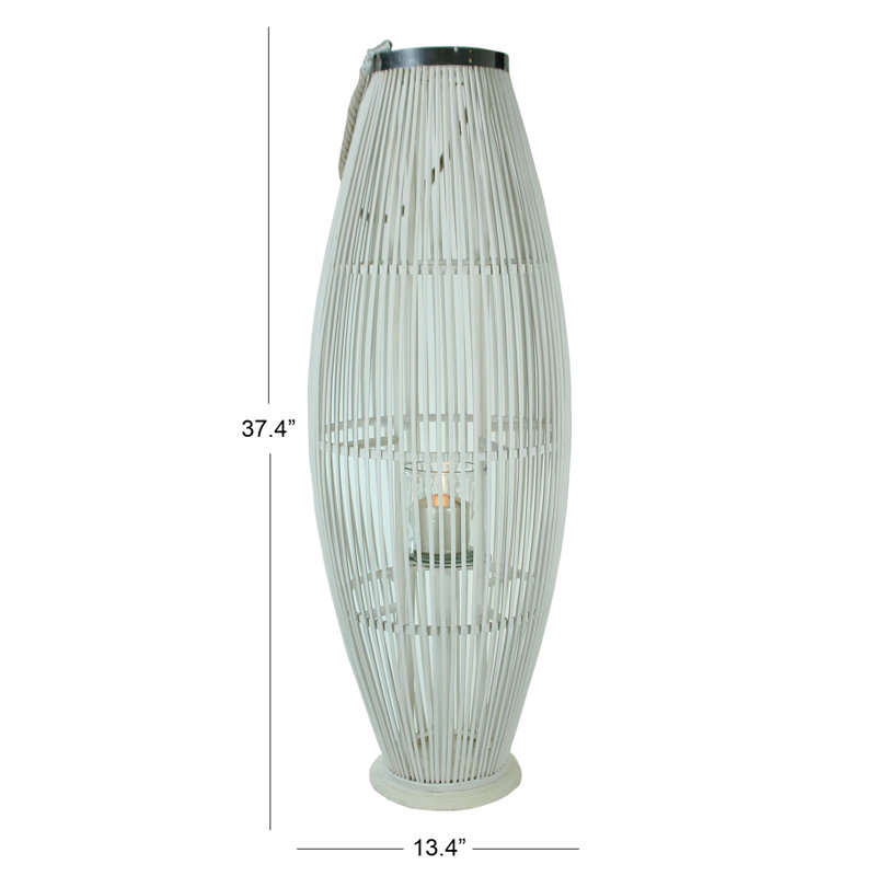 Lanterne en bois, Blanc