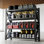 Étagère industrielle 5000LBS pour entrepôt, tablettes de garage réglables en métal robuste (H 69 po x l 71 po x P 23,7 po) Unité de rangement 5000LBS, noir