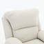 Fauteuil inclinable ivoire chauffant et massant à télécommande pour personnes âgées-1027931832