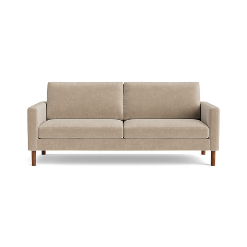 Laguna Sofa (85"), Velvet - Beige