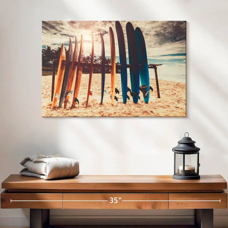 Senne Surfboard Stand, 8" H x 12" W