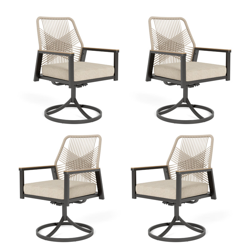 Kerrie Outdoor Dining Armchair With Cushion