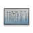 Cadre flottant en chrome poli