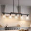 Luminaire suspendu pour îlot de cuisine 5 lumières 38In 38