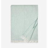 Costa Chevron Cotton Throw Blanket
