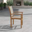 St. Tropez Stacking Teak Patio Dining Chair-283571988
