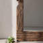 Miroirs pleine longueur rectangulaires en bois massif-129383986