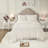 Tufted Cotton Bedding Sets, Twin Xl Boho Medallion Coverlet For Home