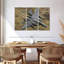 Avion militaire en vol, reproduction sur toile-798607685