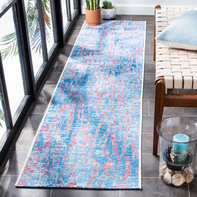 Summer Performance Abstract Indoor/Outdoor Area Rug