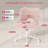Upholstered Armless Home Office Desk Chair With Wheels-1730089281