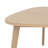 Goku 3-Piece Solid Acacia Wood & Wicker Outdoor Set With 2 Chairs And End Table, Natural/Gray