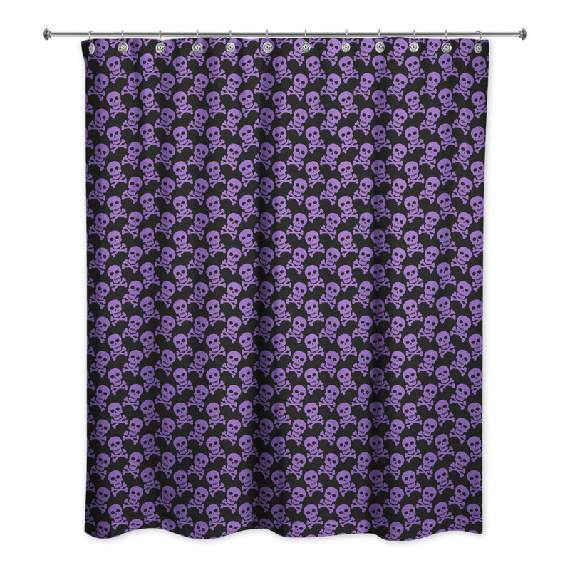 Rideau de douche simple à motif abstrait baynbridge