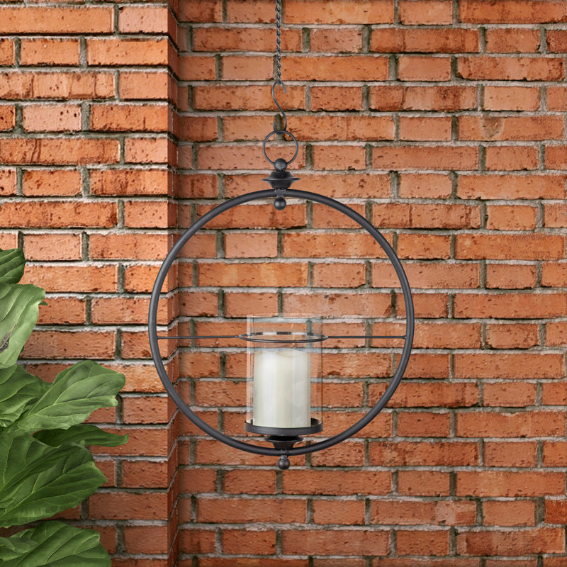 Iron Wall Sconce, 17.6" H x 13.75" W x 4.6" D