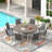 4-Person Aluminum Round Patio Dining Table-107190703-114986184