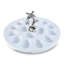 Song Bird Stoneware Egg Platter