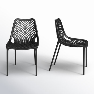 Farrah Outdoor Stacking Dining Side Chair