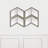 Lovettsville Solid Wood Chevron Mirror