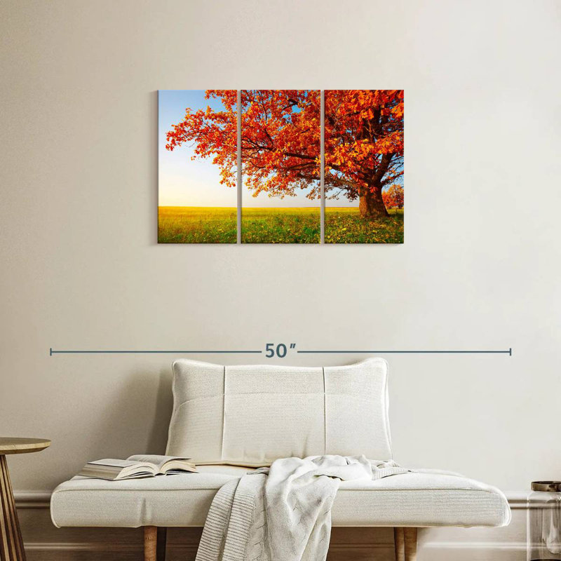 Harnek Autumn Oak Tree, 20" H x 33" W